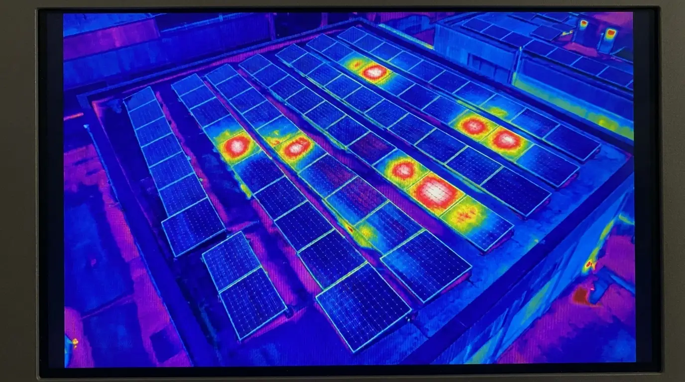 How Thermal Drones Detect Hot Spots in Solar Panels at Scale for Peak Performance