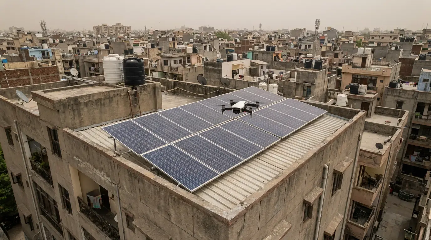 Rooftop Solar Inspection with Drones: Challenges and Best Practices
